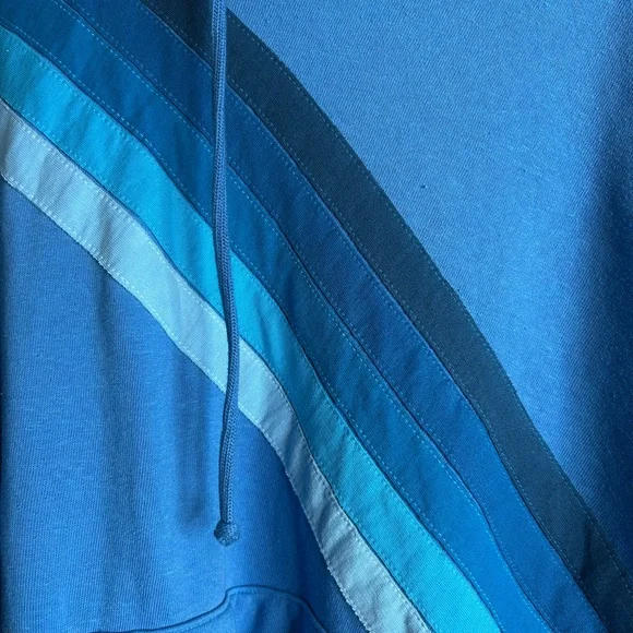 Aviator Nation Women’s Size Small Hooded Sweatshirt Hoodie Blue NWOT 2109 - Picture 3 of 8